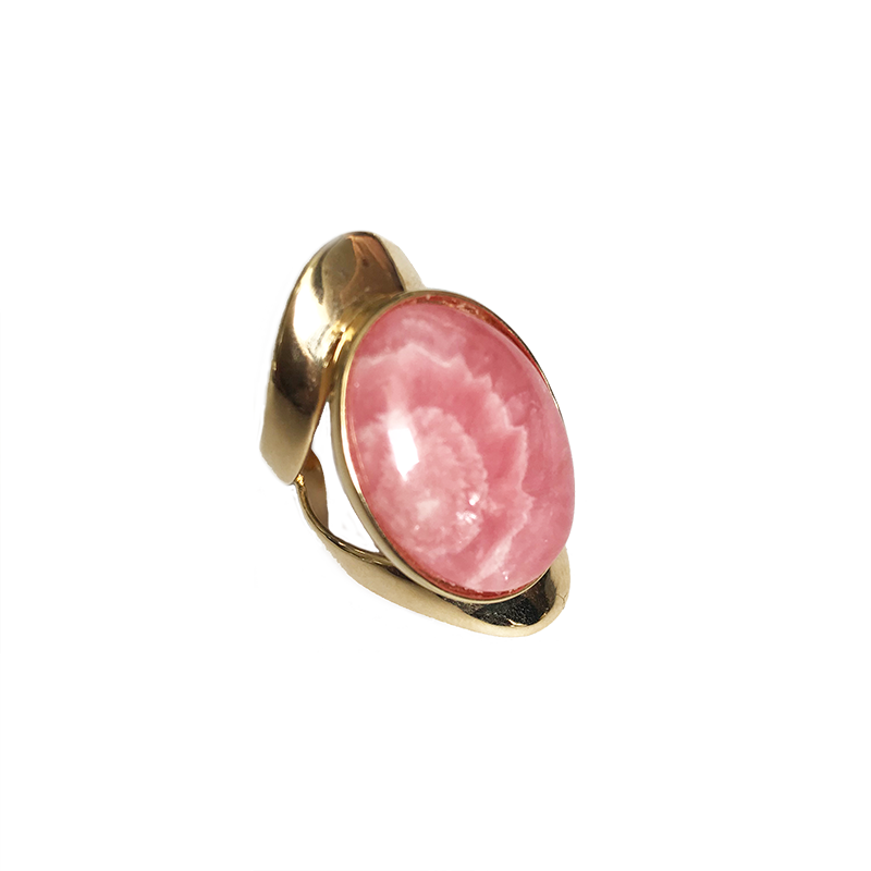 Allure Ring - Rhodocrosite - Anny Stern Jewelry
