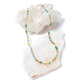 Ethiopian Opal Rainbow Necklace
