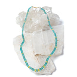 Sky Blue Apatite & Yellow Sapphire Radiance Necklace