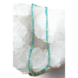 Sky Blue Apatite & Yellow Sapphire Radiance Necklace