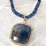 Sapphire Midnight Pendant Necklace