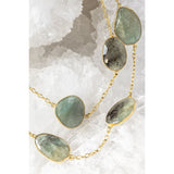 Aqua Serenity Station Necklace