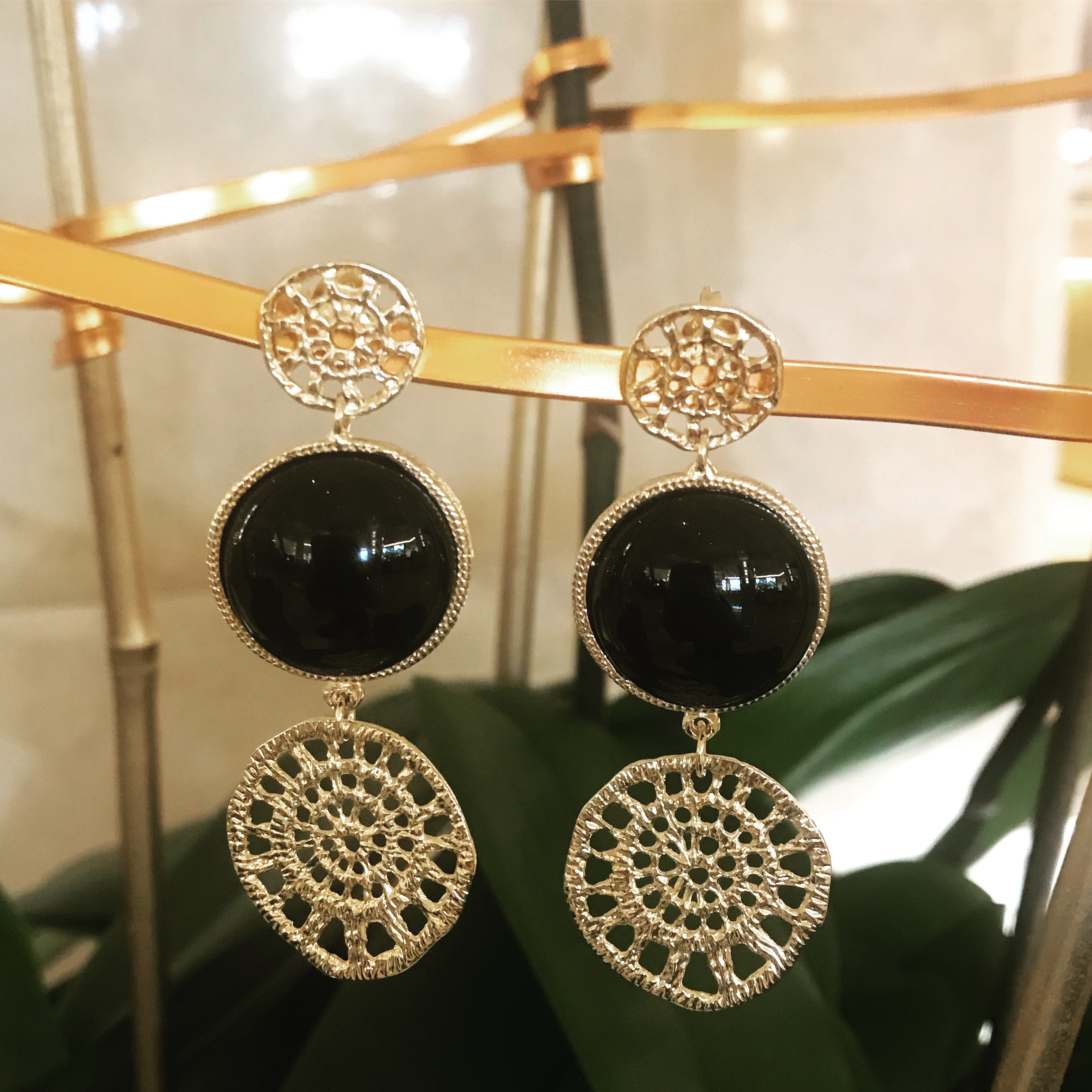 Noir Soleil Earrings