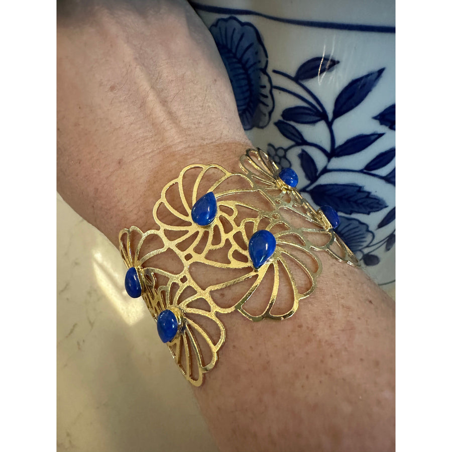 Lace Bracelet - Lapis