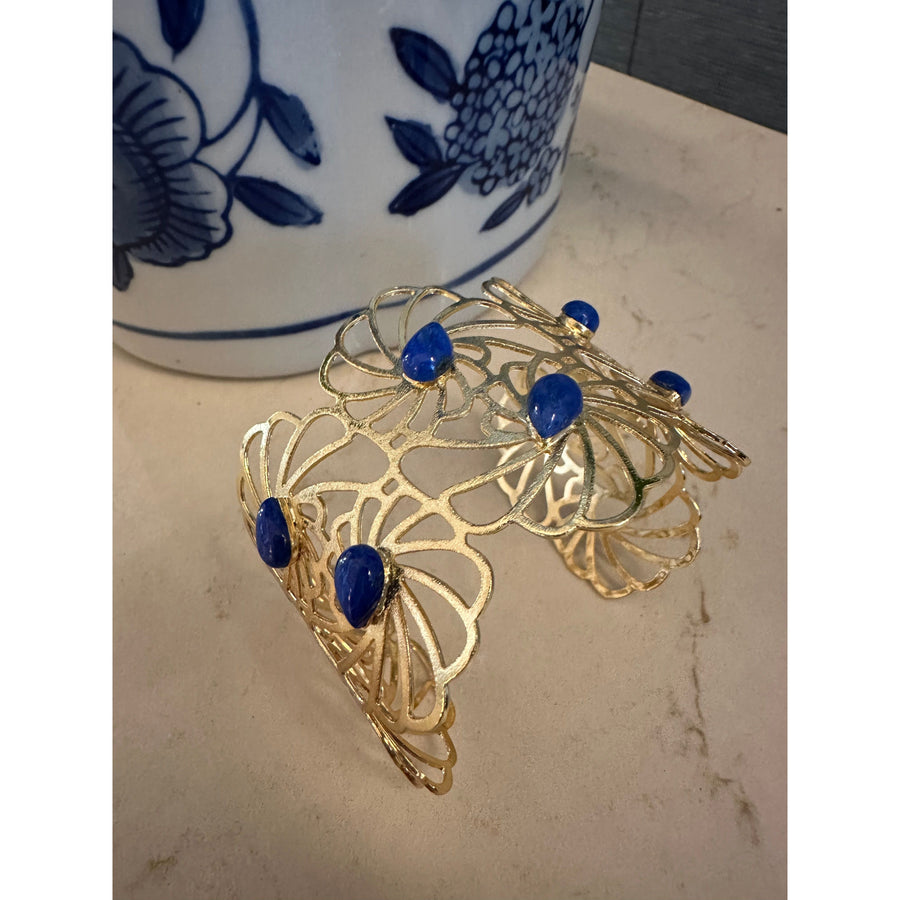 Lace Bracelet - Lapis