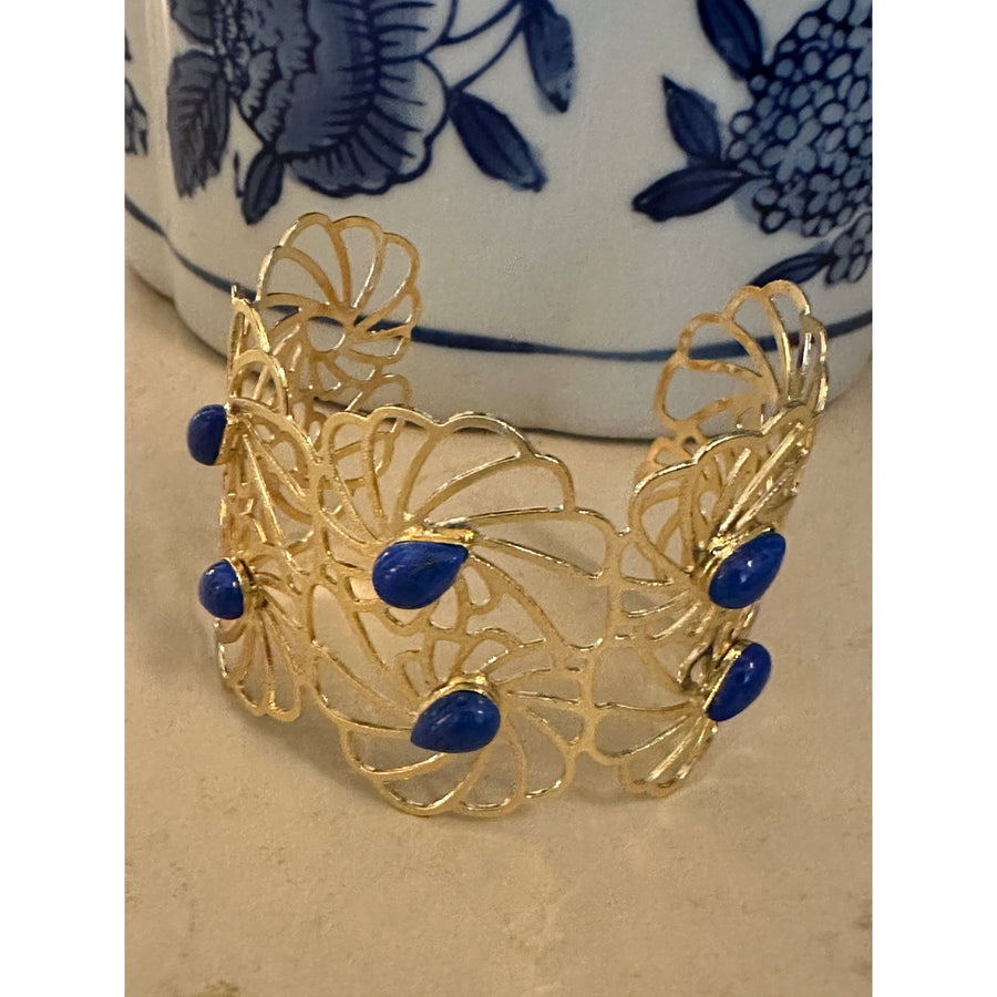 Lace Bracelet - Lapis