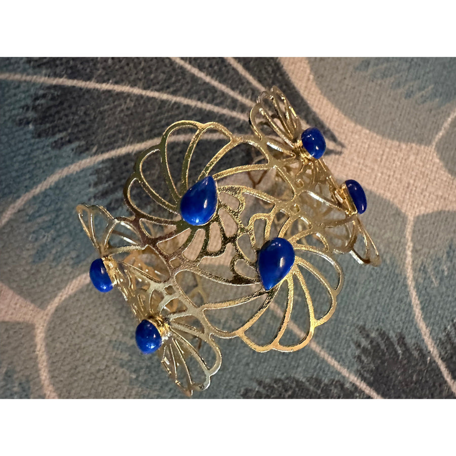 Lace Bracelet - Lapis