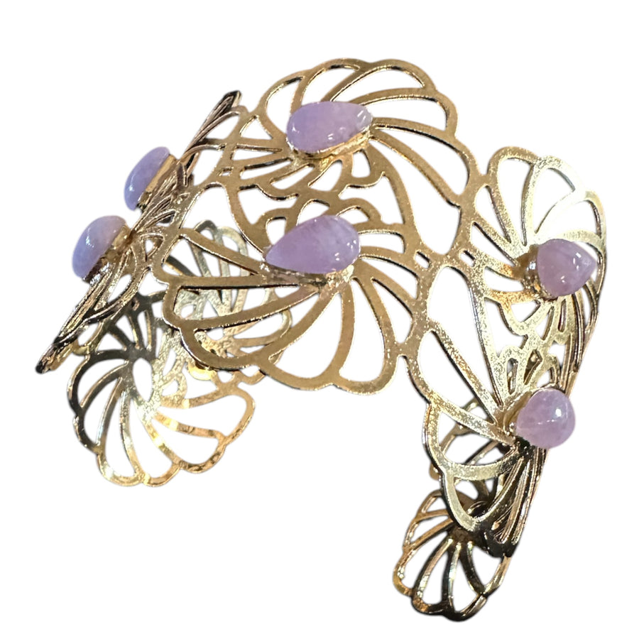 Lace Bracelet - Lavender Amethyst