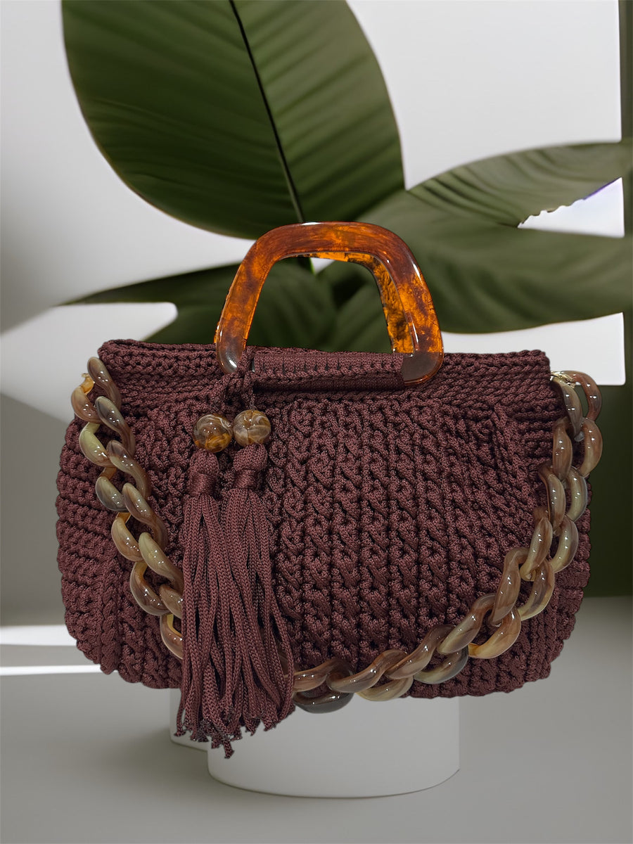 The Bordeaux Luxe Bag
