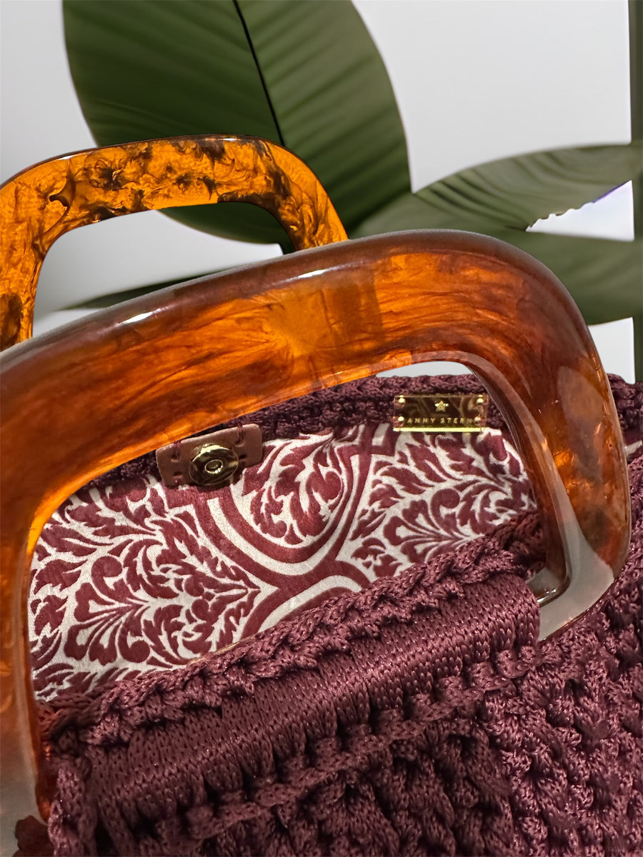 The Bordeaux Luxe Bag