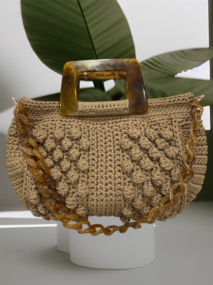 The Golden Caramel Bag