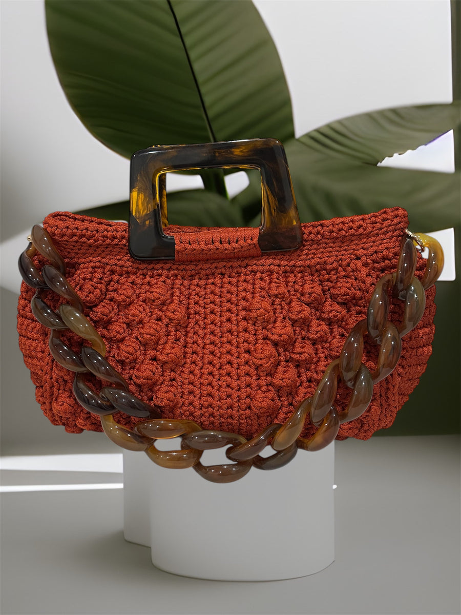 The Terracotta Flame Bag