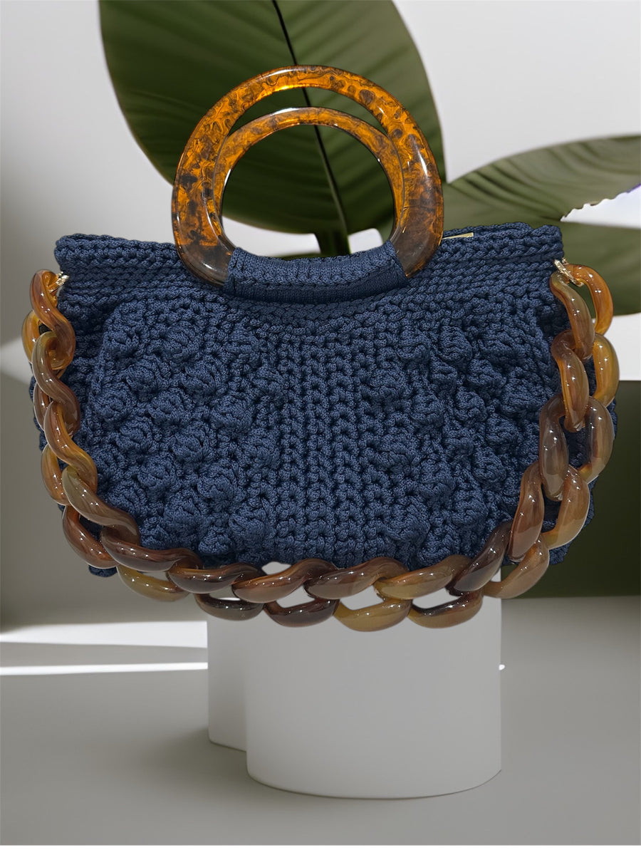 The Sapphire Shadow Bag