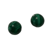 Malachite Stud Earrings