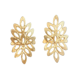 Waving Leaf Earrings