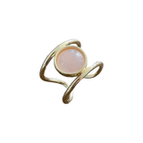 Florence Ring - Rose Quartz