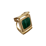 Architectural Ring - Malachite