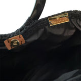 Paris Handbag – Noir Rosette