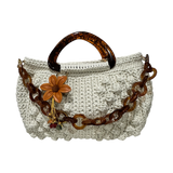Paloma Handbag - Sand Blossom