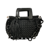 Giselle Handbag – Botanical Noir