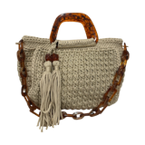 Giselle Handbag · Sandstone