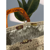 Giselle Handbag · Sandstone