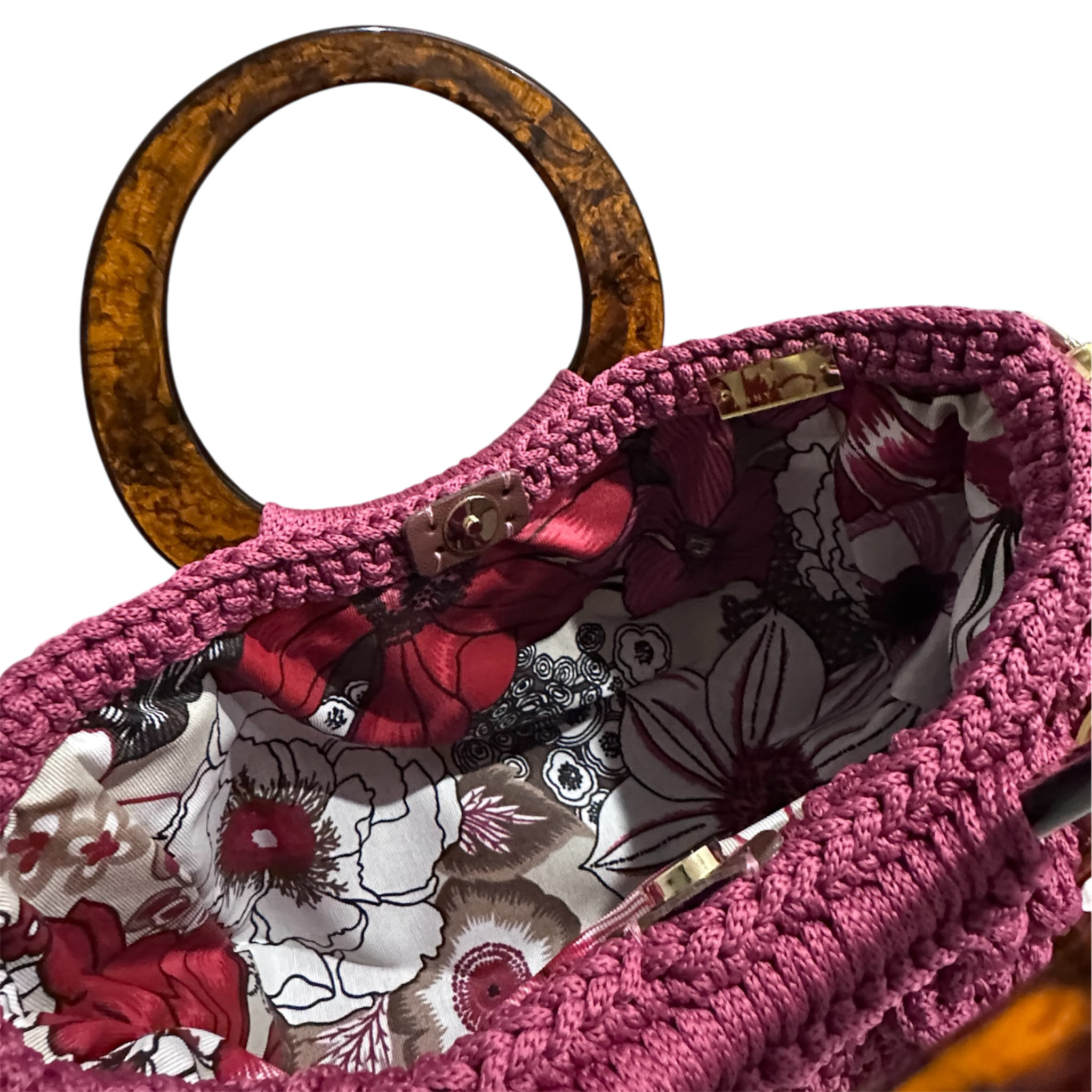 Paloma Handbag - Wild Raspberry