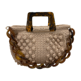 Paloma Handbag · Nude Bloom