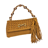 Polly Clutch – Marigold Azure