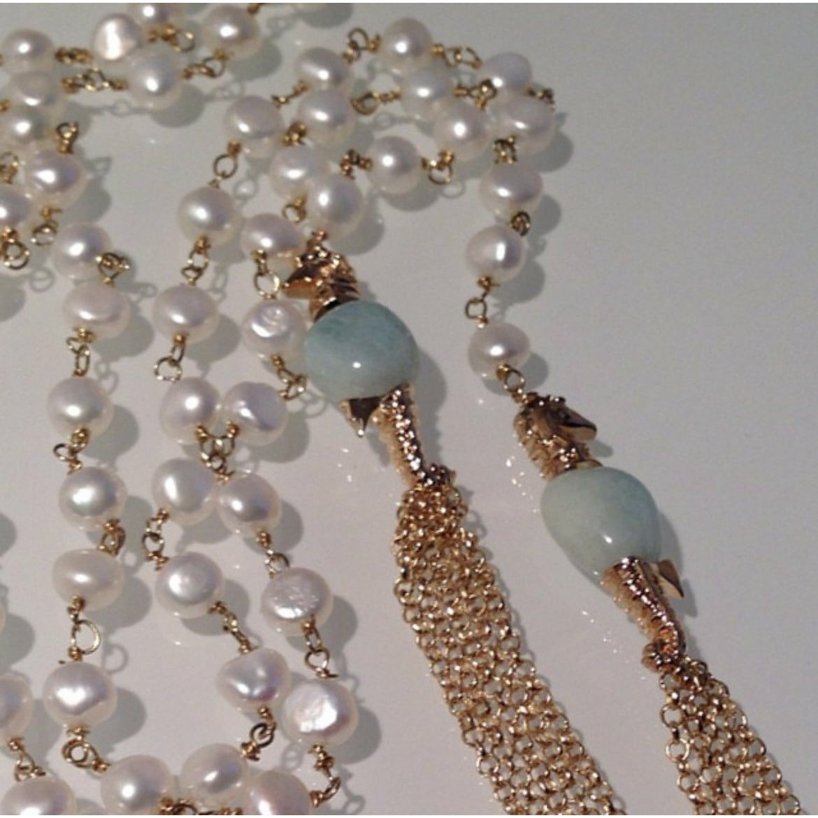 Seahorse Tassel Necklace