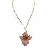 Bougainvillea Necklace - Pink Pearl