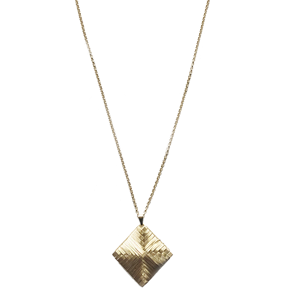 Handwoven Basket Chain Necklace - Anny Stern Jewelry
