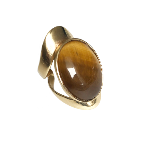 Allure Ring - Tiger Eye - Anny Stern Jewelry